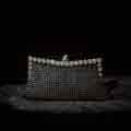 Hearty Trendy Gleaming Design Special Occasion Party Clutch Purse