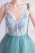 Sexy Spaghetti Robe de Bal Tulle