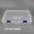Transparent Rectangular Plastic Empty Box Packaging Box