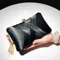 Elegant Pleated Evening Clutch Party Bag