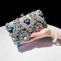 New Floral Crystal Clutch Women's Bag Evening Handbag