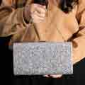 Women's Envelope Rhinestone Evening Clutch Bag
