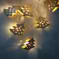 Wooden Christmas Tree decoration LED String Lights