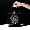 Stylish Rhinestones Velvet Clutches For Women