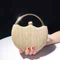 Women Girls Mini Glitter Sequins Seashell Handbag