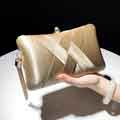 Elegant Pleated Evening Clutch Party Bag