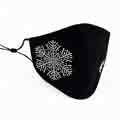 Snow-Shape Beading Face Mask for Adults