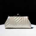 Faux Leather Envelope Clutch Evening Handbag