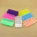 10 Grids Detachable Plastic Box Jewelry Storage Box