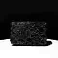 Women's Black Elegant Floral Lace Evening Clutch