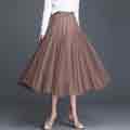 2021 Top Tea-length drape Spring/Summer Pleated Tulle skirt