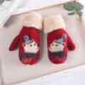 Christmas Gloves Cute Outdoor Children Glovers