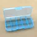 10 Grids Detachable Plastic Box Jewelry Storage Box