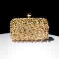 Womens Retro Clutch Shining Sequin Evening Handbag