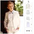 High Quality 5-Piece Classic Special Occasion Boys' Suit
