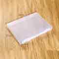 Rectangular transparent plastic Storage Box Office file Box