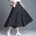 Black&white Spot Party Summer Party Holiday Skirt Dress