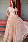 Sexy Sweetheart Mieder Elegant Tüll Prom Partykleid