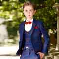 New Tip Top 5 Pieces Slim Fit Kids Boys Suit