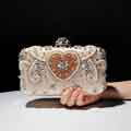 Women Formal Bridal Wedding Clutch Purse