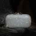 New Shiny Rhinestone Embellished Purse Clutch