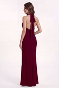 Valentina Halter Tie Back Bridesmaid Dress