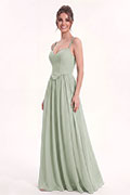Clara Chiffon A-Line Shawl Bridesmaid Dress