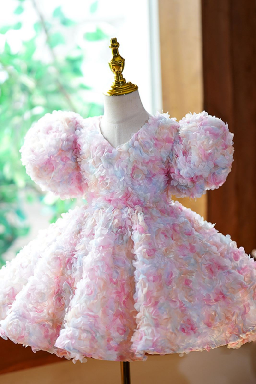 Princesse Dentelle robes de demoiselle d'honneur - fillette in Rose