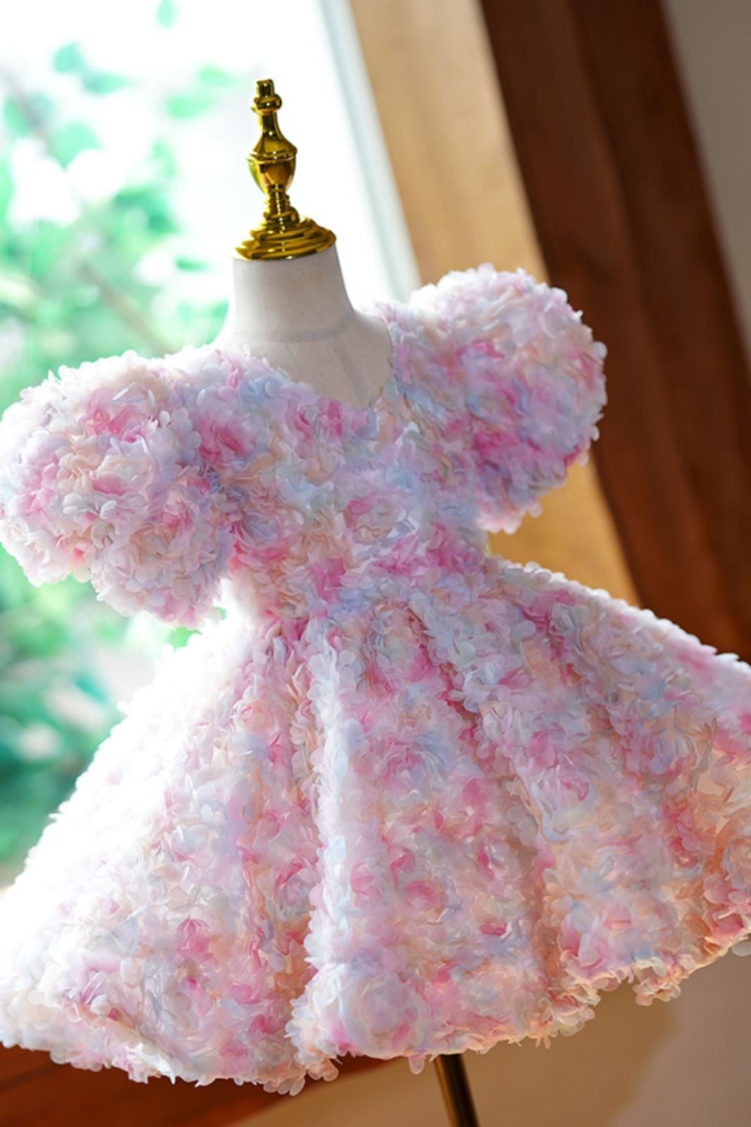 Princesse Dentelle robes de demoiselle d'honneur - fillette in Rose