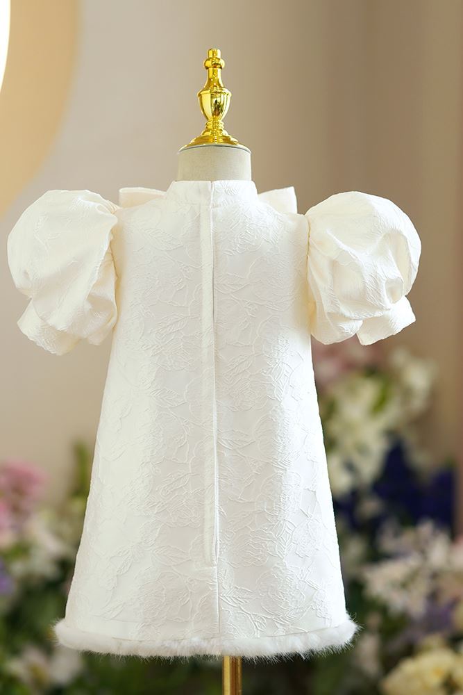 A-line Longueur à Jambe Satiné robes de demoiselle d'honneur - fillette in Champagne