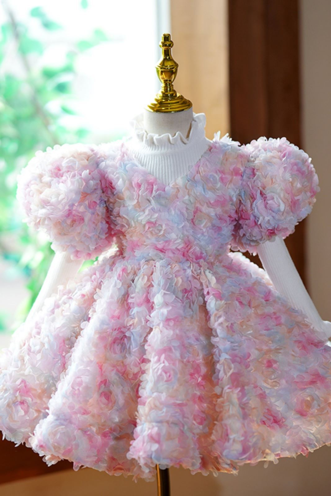 Princesse Dentelle robes de demoiselle d'honneur - fillette in Rose