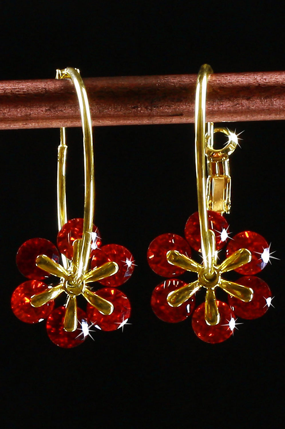 New Brightly Flower Shape earring