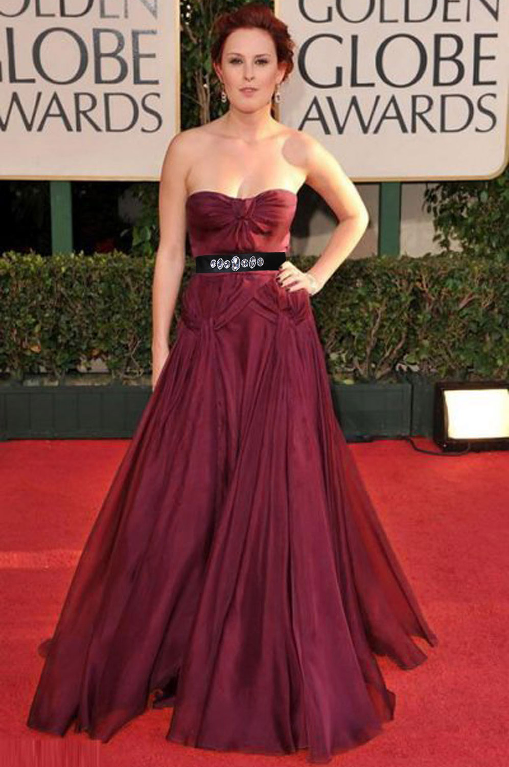 Rumer Willis Abendkleid Ballkleid Prom