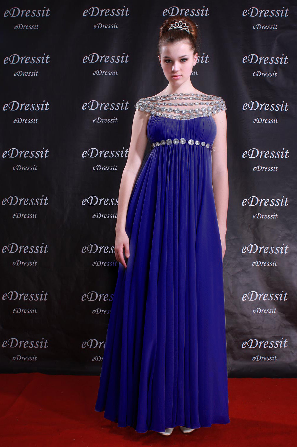 On sale !!  dark blue Prom Gown Evening Dress