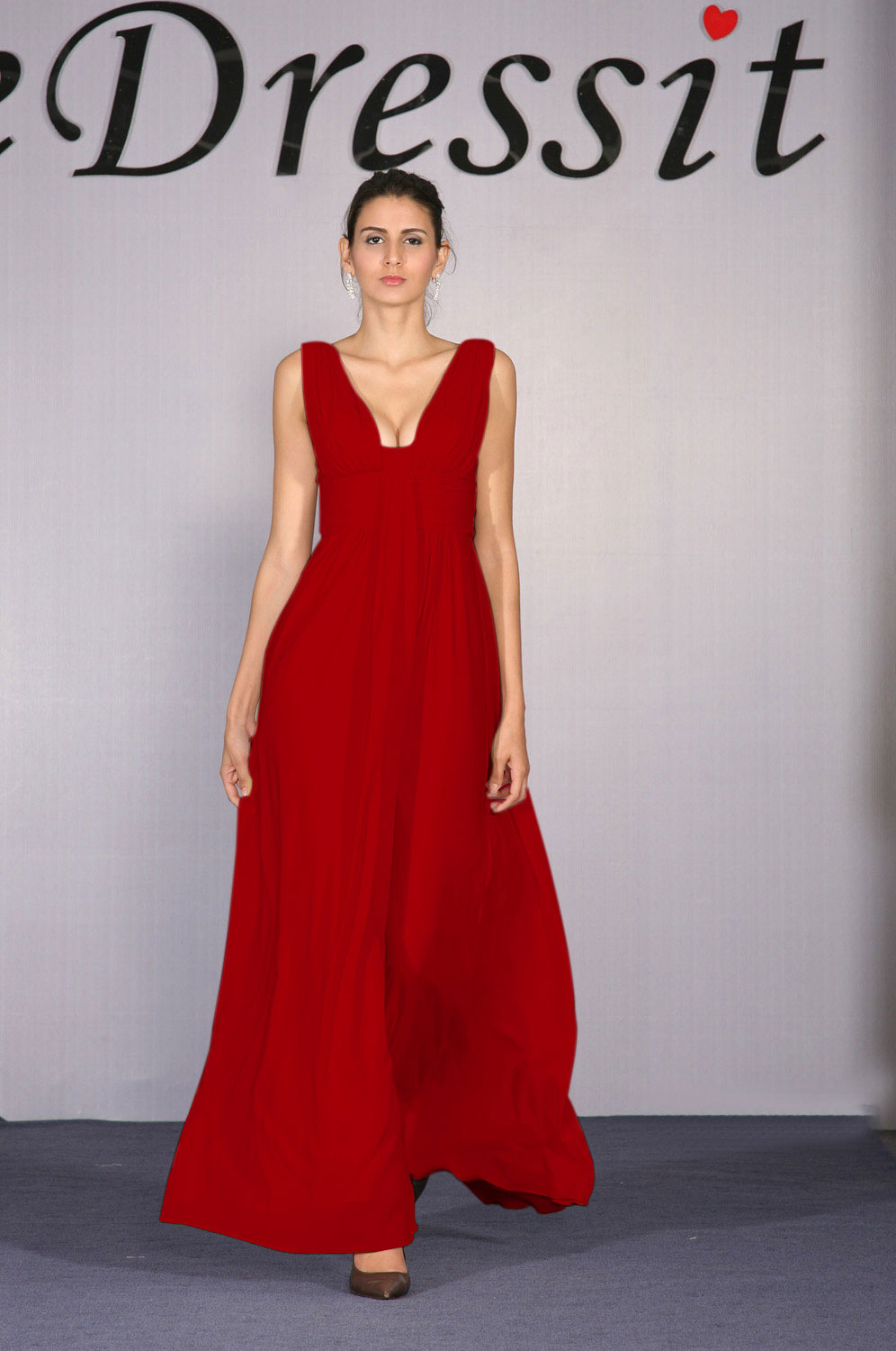 On Sale !!  red prom dress evening dress