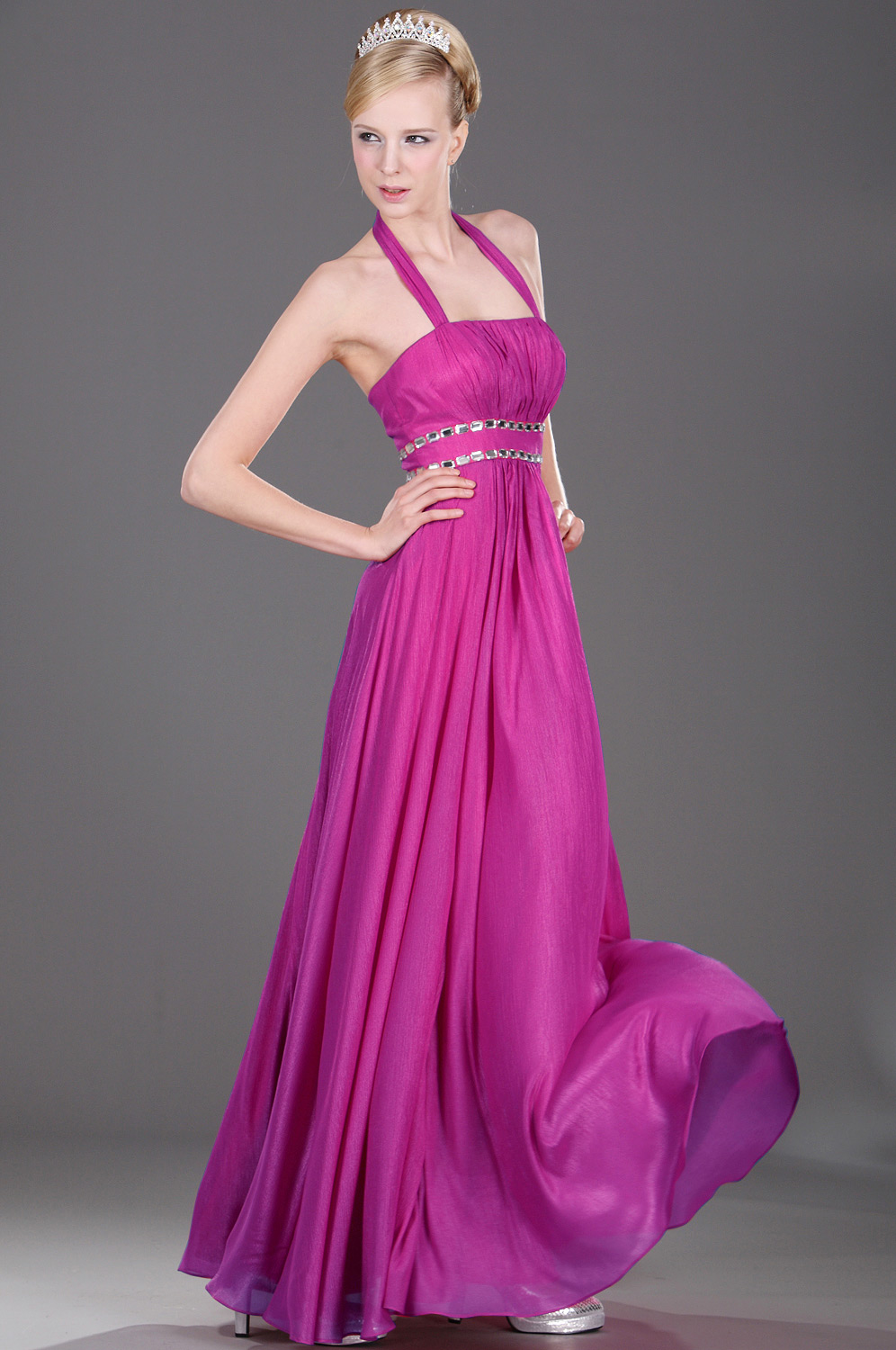 Fabulous Halter Evening Dress