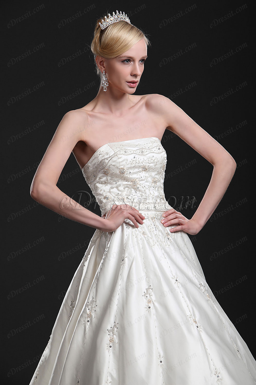 Elegante Robe de Mariee