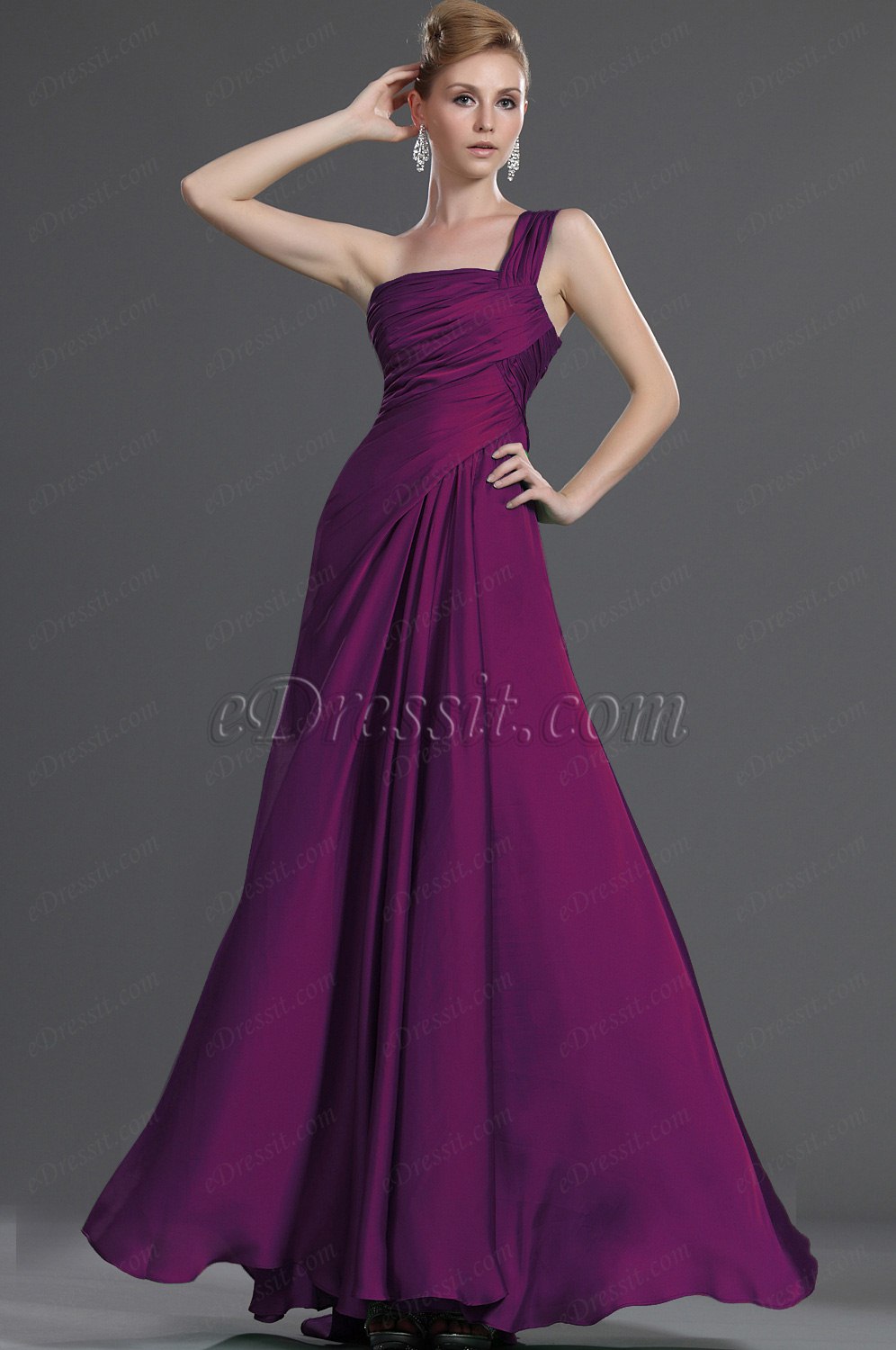 Clearance Sale ! New Hot Style One Shoulder Evening Dress