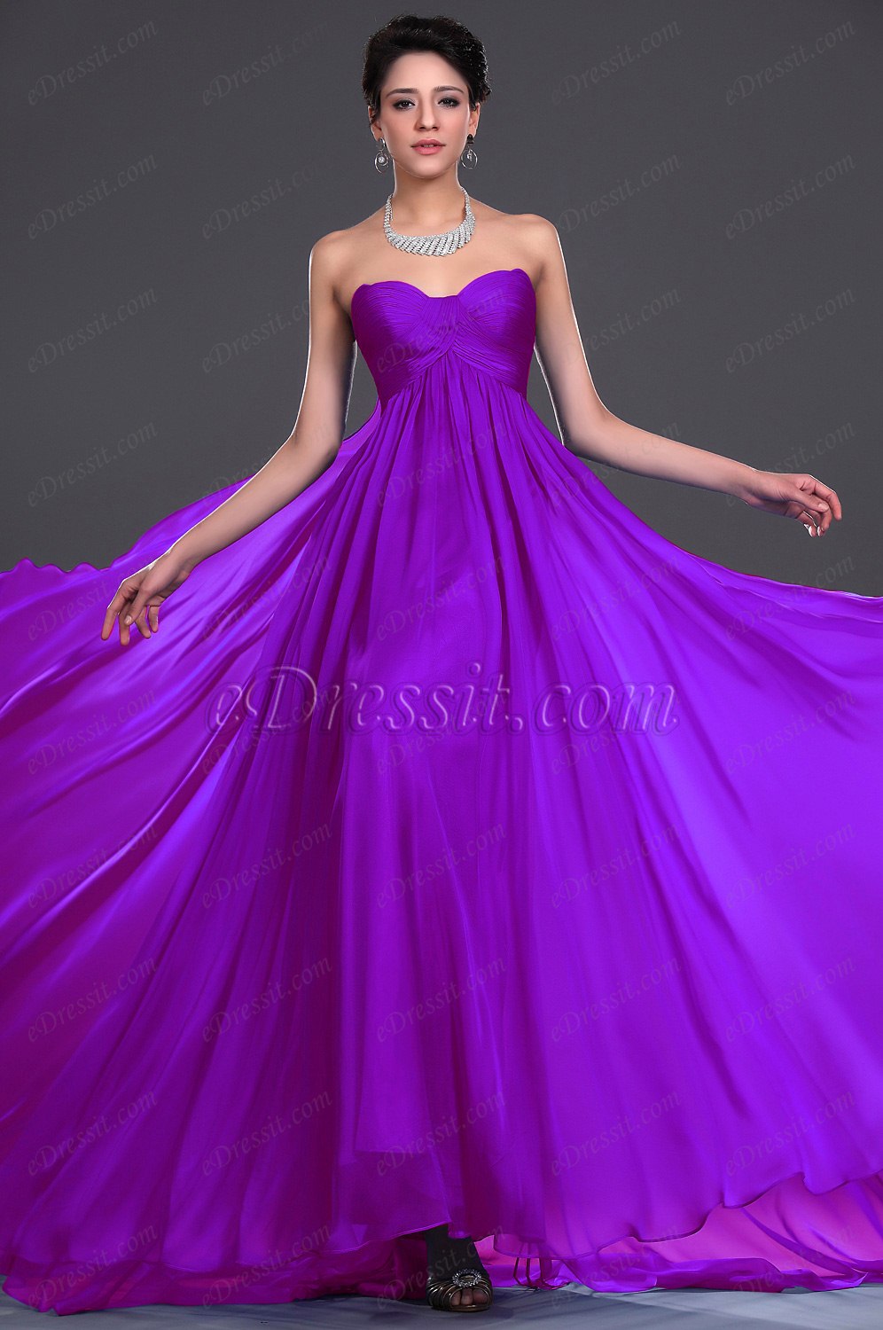 Clearance Sale ! New Strapless Evening Dress