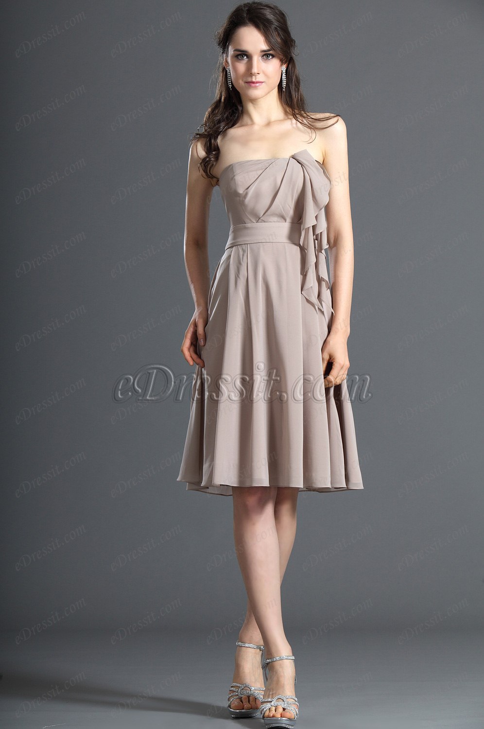 New Amazing Sleeveless Bridesmaid Dress