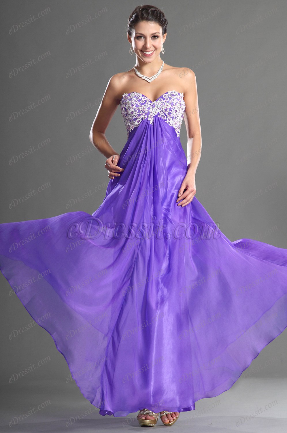 Sweetheart Bustier Robe de Soirée
