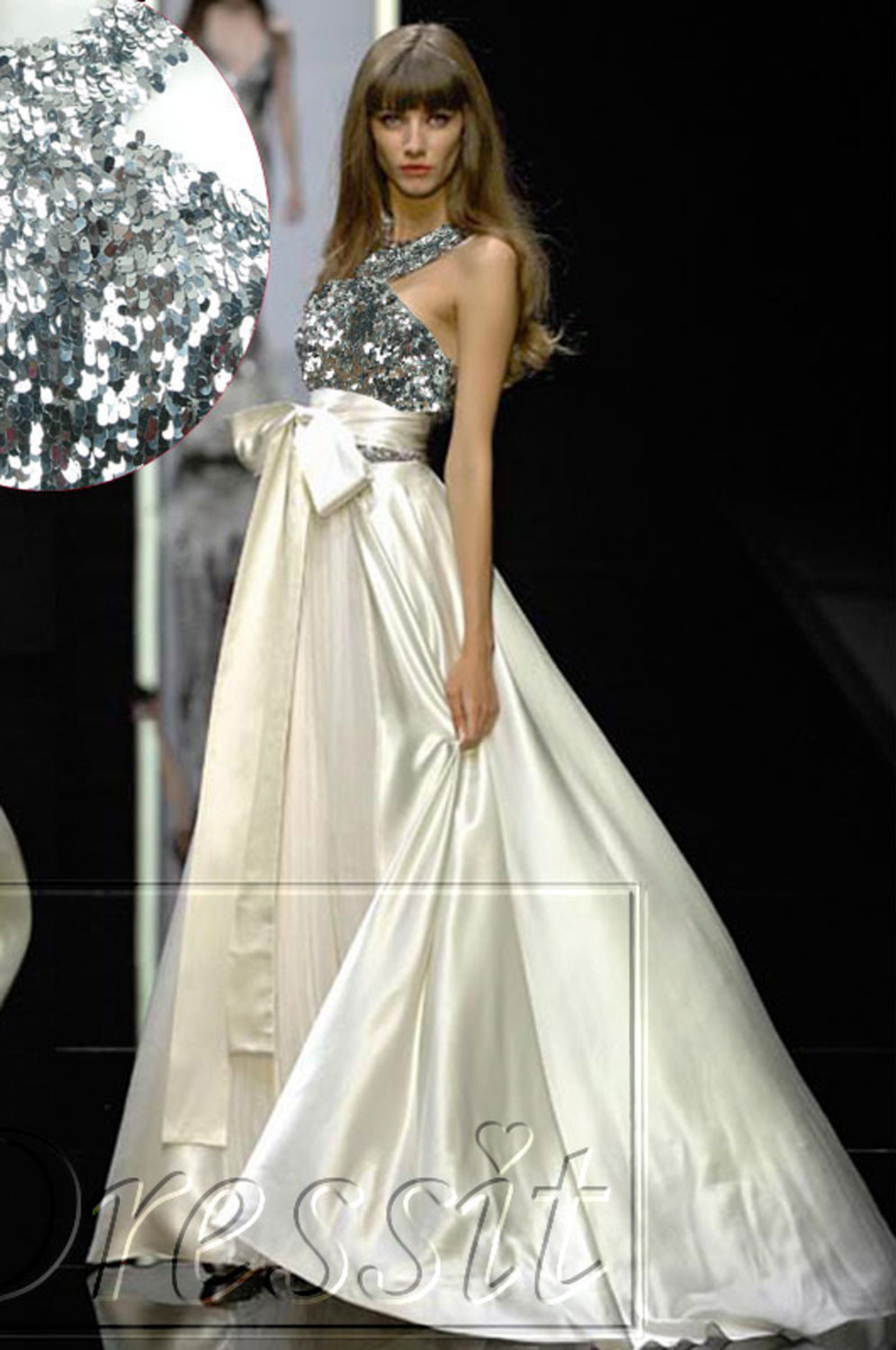 Abendkleid Ballkleid Sequins