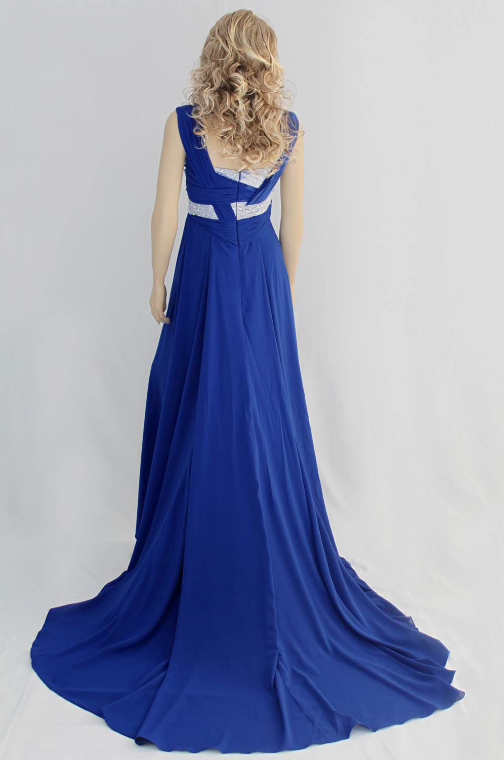 On Sale!!  blue evening dress prom dress