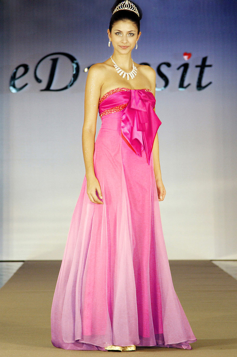 NUEVO VESTIDO DE NOCHE/ FIESTA COLOR GRADUAL