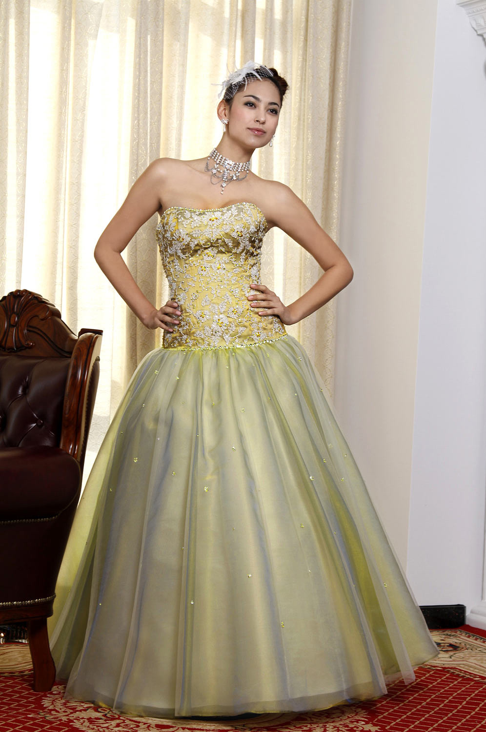 Fabulous Strapless Prom Gown
