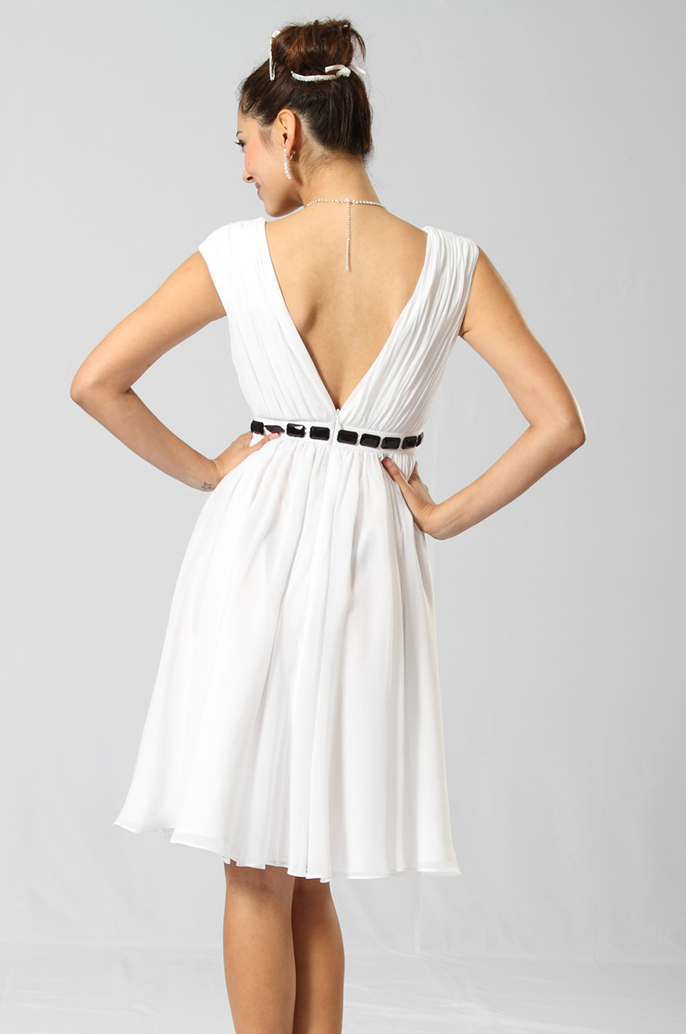 Adoralble White Cocktail Dress