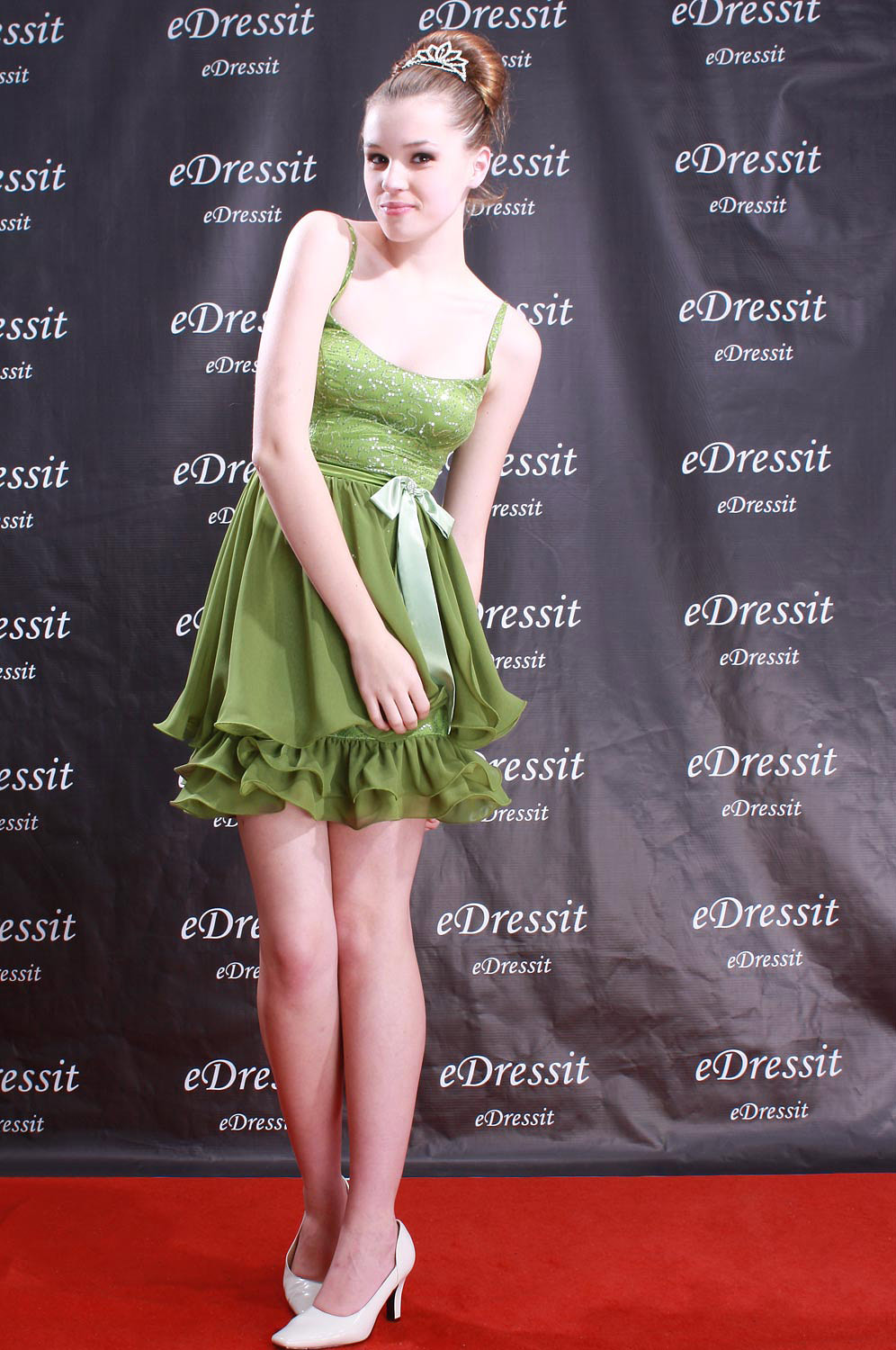 Green Abendkleid/Ballkleid
