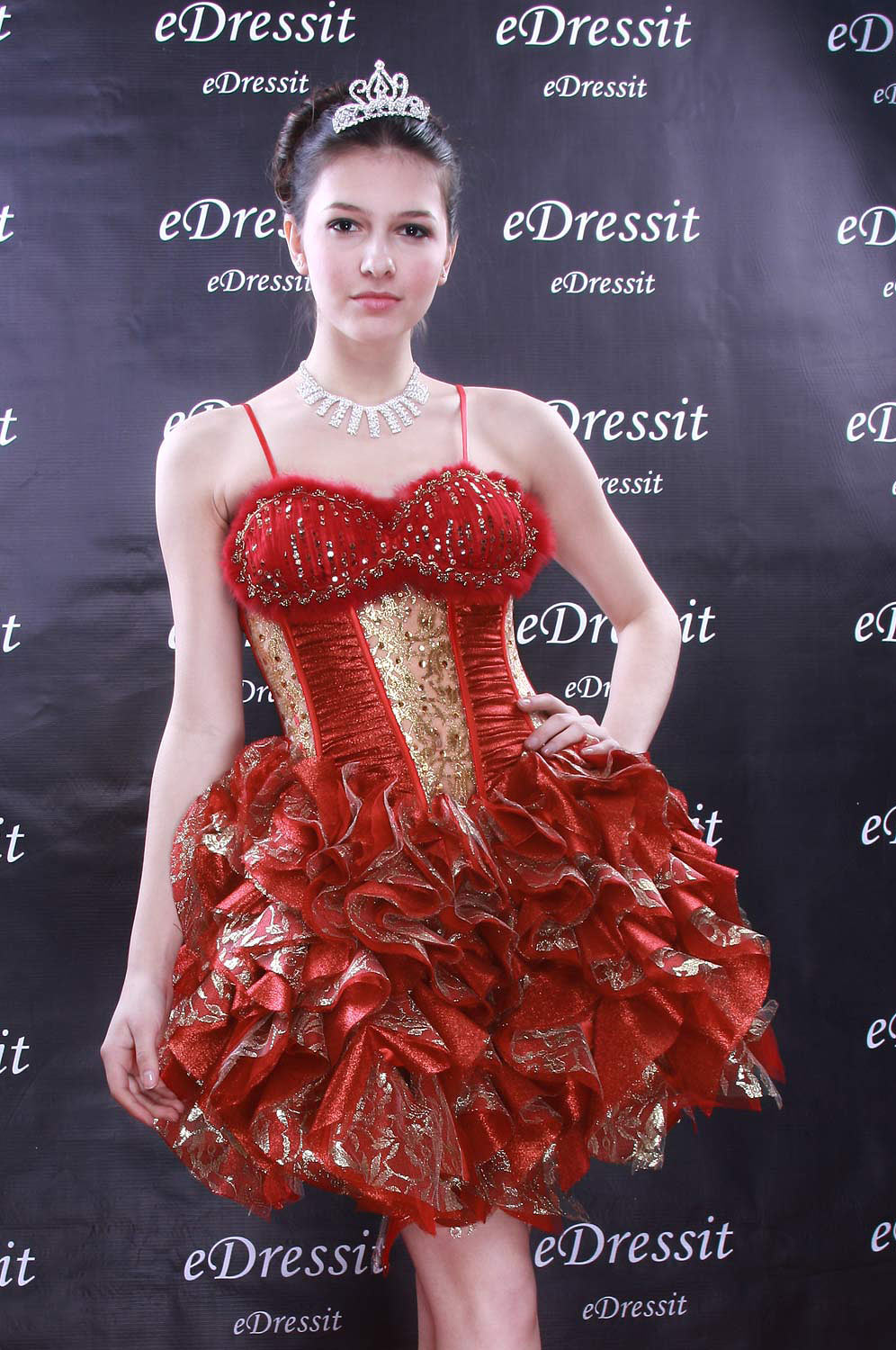 NUEVO COCTEL VESTIDO DE NOCHE/FIESTA/VELADA/BODA ROJO