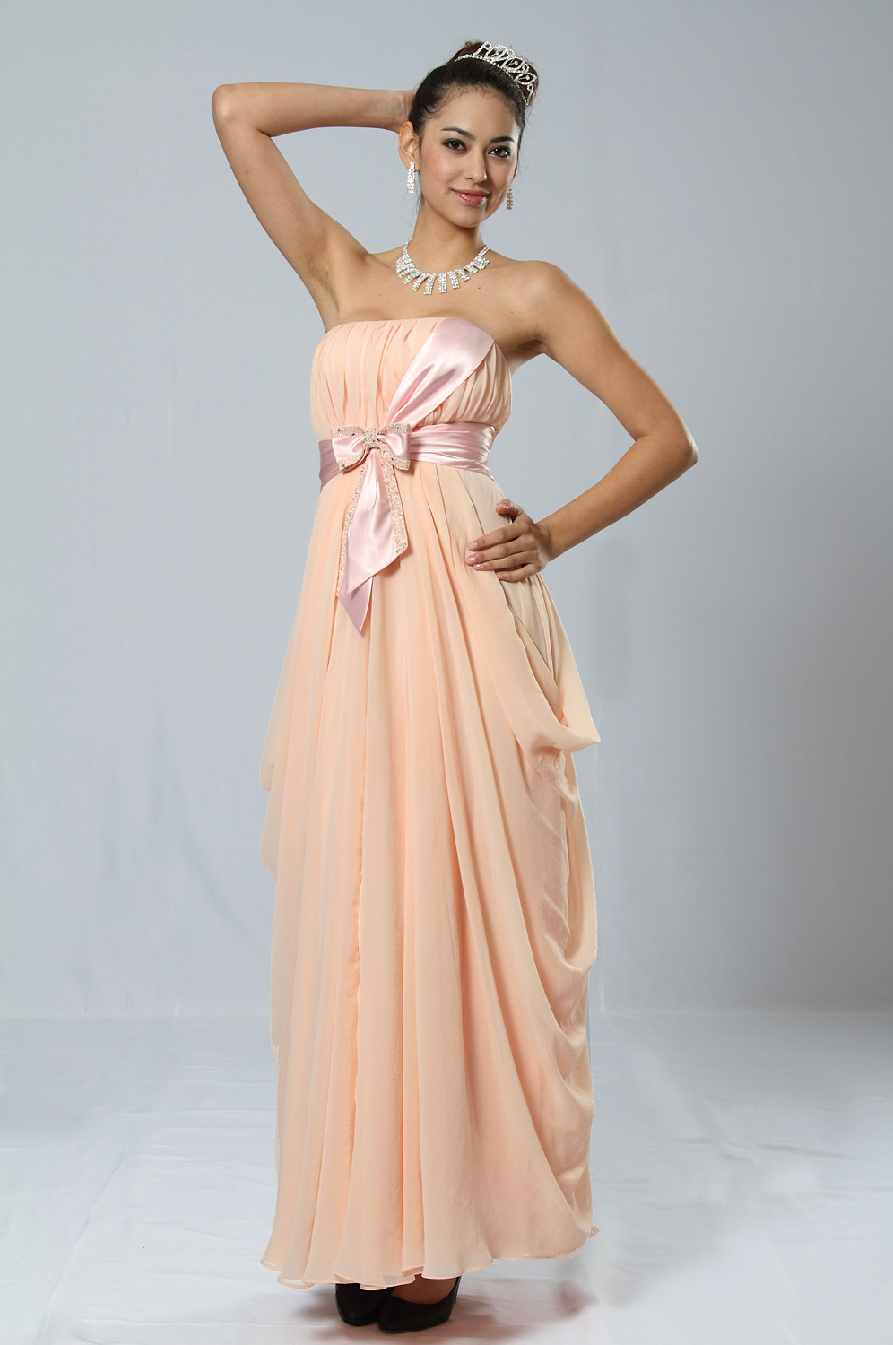 étonner Robe de Soiree/Marriage Rose