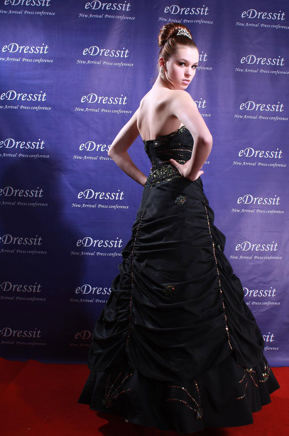 Black Luxurious Evening Dress